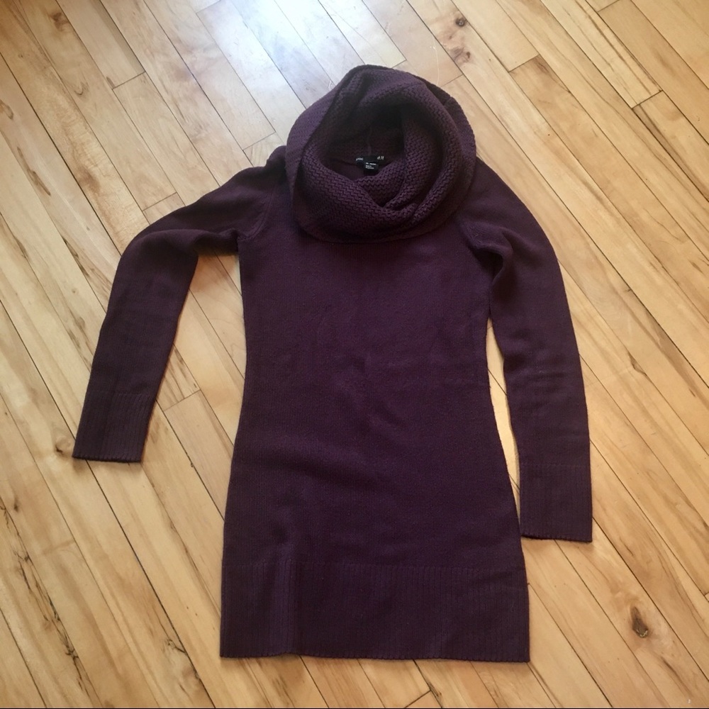 H&M cowl sweater
